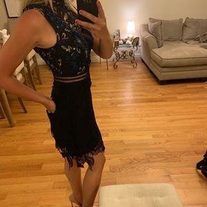 Sexy Lace Fall Dress by Designer Self-Portrait